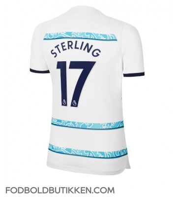 Chelsea Raheem Sterling #17 Udebanetrøje Dame 2022-23 Kortærmet